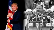 Cuestionan que Trump asuma la presidencia el Día de Martin Luther King Jr., defensor de los DD. HH. y la igualdad