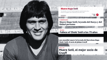 Prensa internacional despide al futbolista peruano Hugo Sotil: así se informó de su muerte