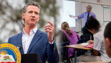 California: las leyes educativas de Gavin Newsom que beneficiarían a estudiantes y profesores desde 2025