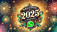 Saludos de Año Nuevo 2025 para enviar por WhatsApp a tus amigos y familiares