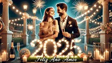 25 frases cortas de 'Feliz Año Nuevo 2025, mi amor' para dedicarle a mi novio o novia