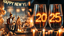 Happy New Year 2025: the best wishes, phrases, images and messages to share on WhatsApp, Instagram and Facebook