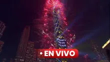 Año nuevo 2025 EN VIVO, cuenta regresiva: Dubai celebra con increíbles fuegos artificiales en el Burj Khalifa