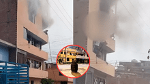 Tres menores sobreviven a incendio tras saltar desde una ventana en Chorrillos