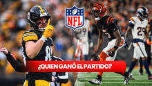 Quién ganó Steelers vs Bengals HOY EN VIVO, NFL 2025: resultado de los Acereros de Pittsburgh y dónde ver el juego