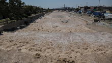 Así luce el río Rímac por aumento de caudal: Senamhi emite alerta naranja por lluvias intensas