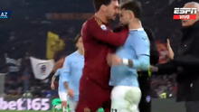 Mats Hummels se volvió loco y generó conato de bronca en el clásico entre Roma y Lazio