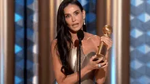 Demi Moore y su potente discurso tras ser premiada en los Globos de Oro 2025: “Llevo 45 años en esto y es la primera vez que gano”