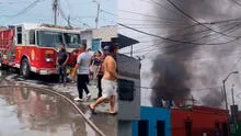 Incendio de grandes proporciones afecta a 5 familias en el Callao: pirotécnico habría ocasionado el siniestro