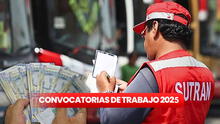 Sutran lanza convocatoria de trabajo en Lima y Lambayeque este 2025 con sueldos de hasta S/7.000