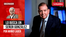 Lo busca un señor González, por Mirko Lauer