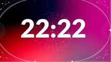 ¿Qué significa ver la hora espejo 22:22 en el reloj?