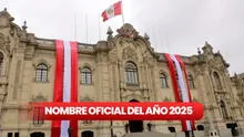 Gobierno del Perú declara nombre del año 2025 como “Año de la recuperación y consolidación de la economía peruana”