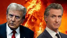 Donald Trump culpa a Gavin Newsom de los incendios en California: prefirió salvar un pez extinto que enviar agua