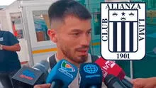 Alianza Lima ya tiene '9' extranjero: Alan Cantero llegó al Perú y se mostró muy emocionado