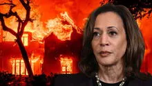 California: residencia de Kamala Harris tuvo que ser evacuada por los terribles incendios forestales en Los Ángeles