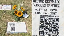 Tumbas interactivas con código QR sorprenden a usuarios en redes: "Jamás morirán los recuerdos"