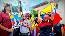 Ciudadanos venezolanos residentes en Perú arremeten contra Maduro: "No te tenemos miedo"