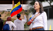 Marcha de migrantes venezolanos, HOY en USA: concentración y últimos reportes de la protesta de María Corina Machado