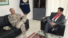 Comandante de la Primera Zona Naval realizó visita protocolar al presidente de la Corte de Piura