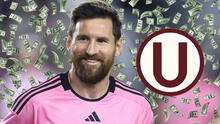 Solo Lionel Messi vale más que todo Universitario: la astronómica diferencia de valores con el Inter Miami