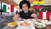 Ecuatoriano compara ceviche de Perú, México y Ecuador y revela cuál es el mejor: "Tiene poco jugo"