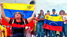 Venezolana conmueve en plantón en Lima contra dictadura de Nicolás Maduro: "No tendríamos que estar regados en el mundo"