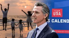 ¡Fechas sin trabajar en California! Los feriados del Estado Dorado para el 2025 al mando de Gavin Newsom en USA