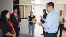 Presidenta de la Junta de Fiscales Superiores de Piura visitó las instalaciones de la Unidad de Flagrancia