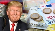 El euro se fortalece frente al dólar a pocos días del regreso de Donald Trump a la presidencia de Estados Unidos