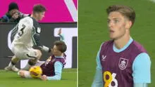 Oliver Sonne comete insólito penal en el último minuto de su debut con Burnley en Championship