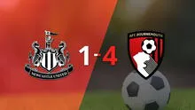 Resumen: Con triplete de Justin Kluivert, Bournemouth goleó a Newcastle United 4-1