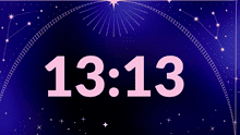 ¿Qué significa ver la hora espejo 13:13 en el reloj?