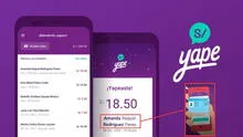 Yape cambió la visualización de los nombres al hacer una transferencia: así se muestra el nombre del destinatario en 2025