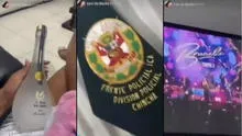 Joven se graba bebiendo alcohol y viendo concierto por TV en oficina de coronel PNP en Chincha