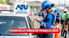 ATU abre convocatoria de trabajo para fiscalizadores, supervisores, agentes controladores y más con sueldos de hasta S/4.000