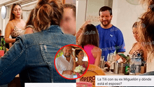 Tilsa Lozano es ampayada junto a su exnovio Miguel Hidalgo en el sur de Lima, ¿y su esposo Jackson Mora?