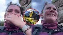 Turista brasileña rompe en llanto al conocer por primera vez Machu Picchu: “Es increíble”