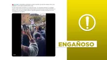 Video que muestra rechazo ciudadano a Keiko Fujimori en Cusco no es de enero de 2025