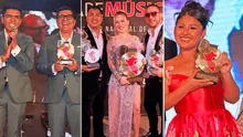 Grupo 5, Daniela Darcourt, Corazón Serrano, Leslie Shaw, Deyvis Orosco y más artistas triunfan en los Premios Cape Música 2025