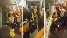 Usuarios de la Línea 1 del Metro de Lima encuentran a "Gloria Trevi peruana": "No estoy loca"