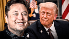 "Amo a Donald Trump como un hombre heterosexual": Elon Musk le declaró su amor al presidente de Estados Unidos