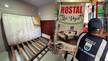 Operativo por San Valentín en hotel de Independencia: hallan colchones rotos, toallas sucias y basura acumulada