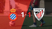 Resumen: Athletic Bilbao empató 1-1 en su visita a Espanyol