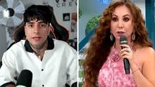Streamer Diealis sorprendió a Janet Barboza con invitación a Central y ella acepta: "¿Qué edad tiene este joven?"