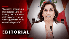Presidenta Boluarte anuncia un golpe de Estado