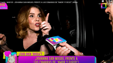 Johanna San Miguel responde incómoda a reportera tras pregunta sobre su ex Stefano Salvini: "Está bien que quieras ganar tu sueldo"