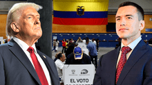 Trump felicita a Noboa por su reelección y defiende proceso electoral: "Me parece penoso que se trate de cuestionar la voluntad de los ecuatorianos"