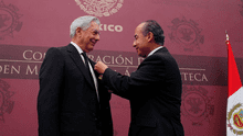 La vez en que Mario Vargas Llosa recibió reconocimiento histórico del expresidente de México, Felipe Calderón, hace 14 años La vez en que Mario Vargas Llosa recibió reconocimiento histórico del expresidente de México, Felipe Calderón, hace 14 años