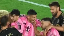 Luis Suárez volvió a morder, pero esta vez a su compañero: Jordi Alba fue su nueva 'víctima' en pleno partido del Inter Miami